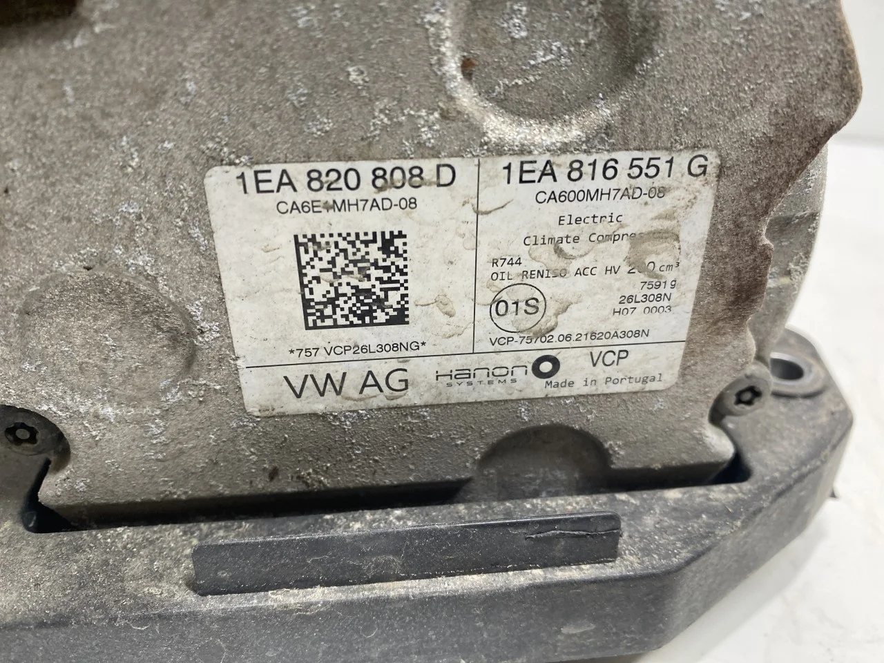 Volkswagen ID.4 2021- Klímakompresszor nézet 4