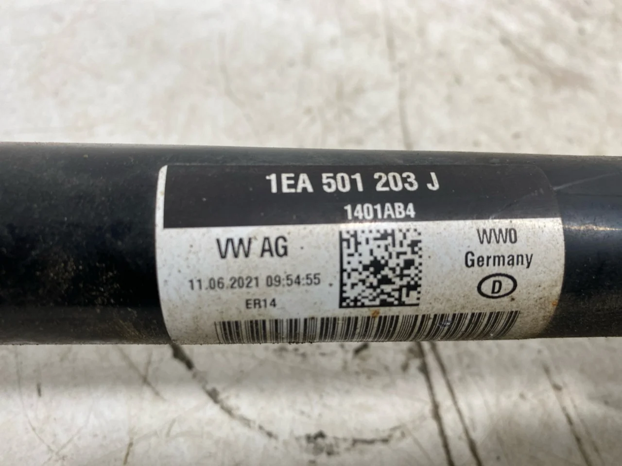 Volkswagen ID.4 2021- Féltengely, hátsó, bal nézet 4