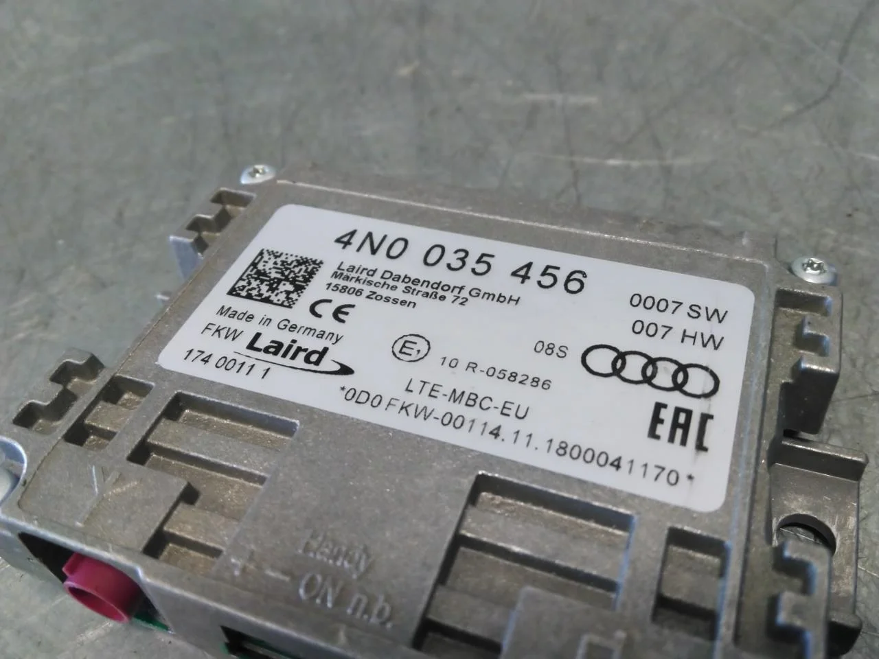 Audi E-TRON, S GE 2019- Amplificator antenă vedere 4
