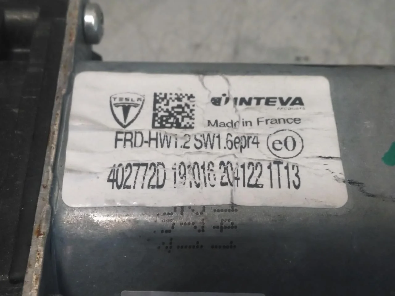 Tesla MODEL X 2016- Ablakemelő motor nézet 4