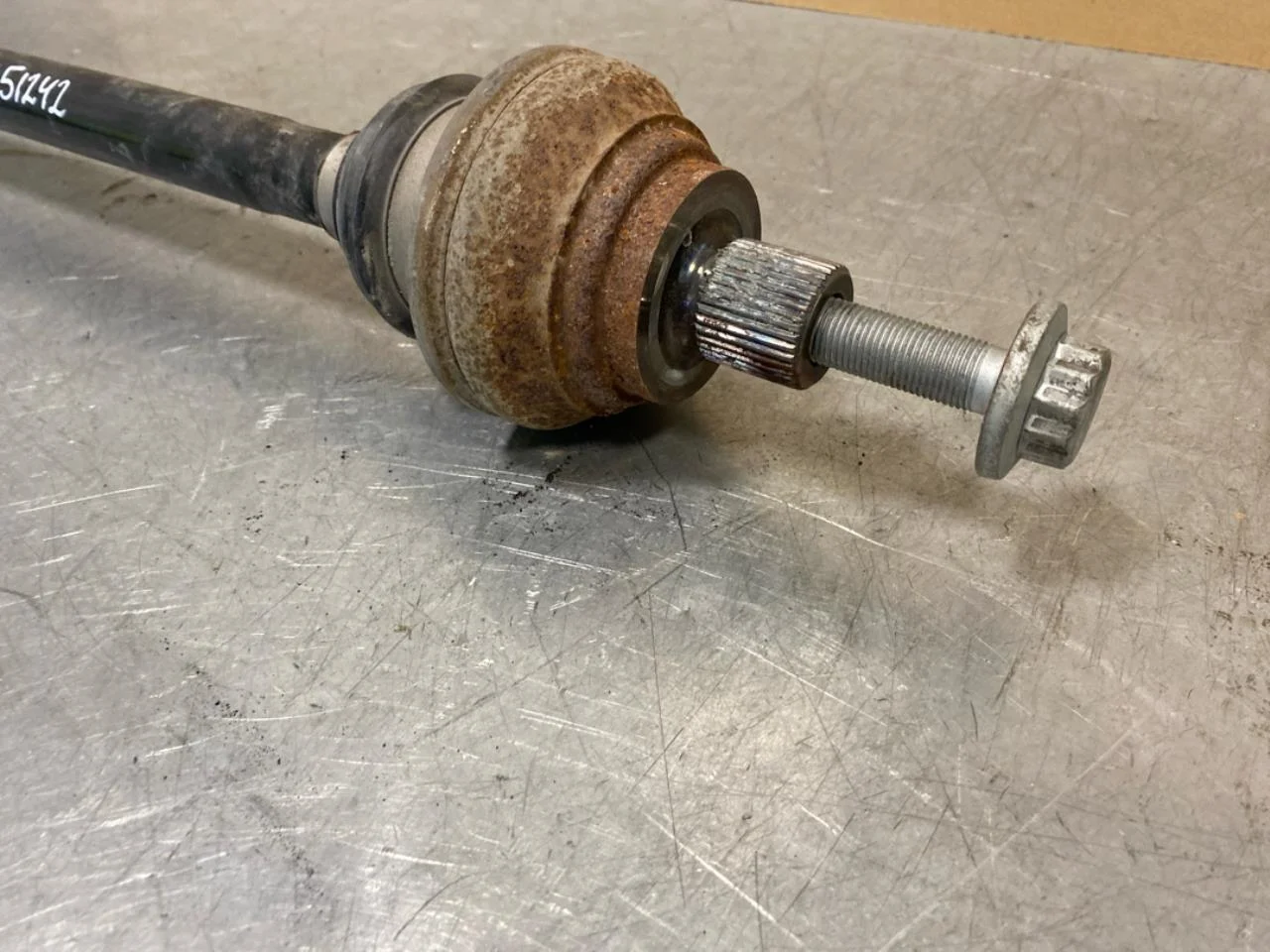 Audi Q4 E-TRON FZ 2021- Rear right driveshaft view 2