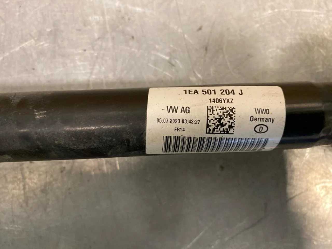 Audi Q4 E-TRON FZ 2021- Rear right driveshaft view 4