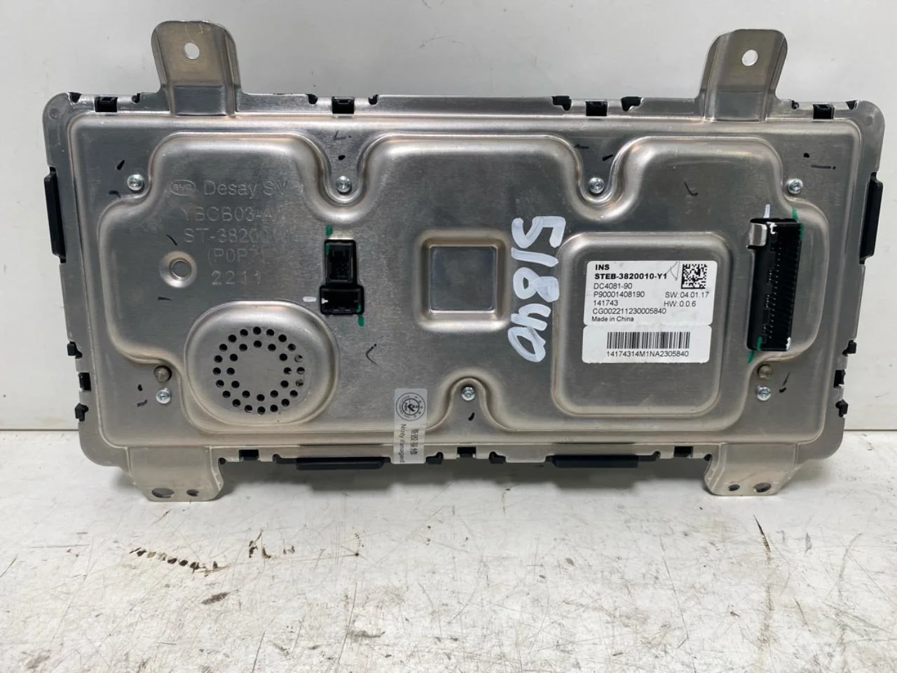 Byd TANG 2021->> Instrument cluster assembly view 2