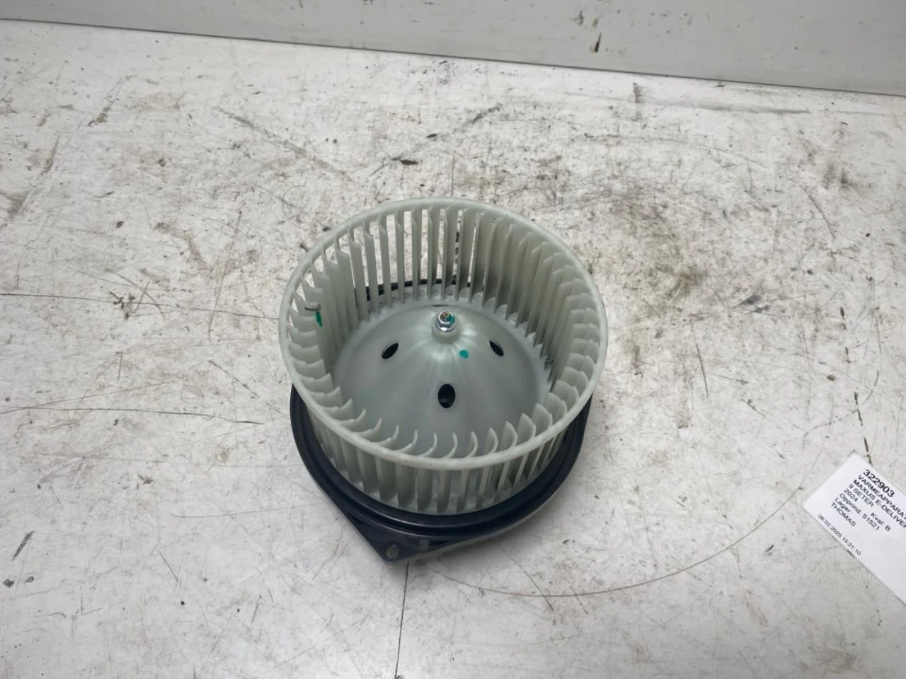 Maxus E-DELIVER9 2022- Fűtésventilátor motor view 4