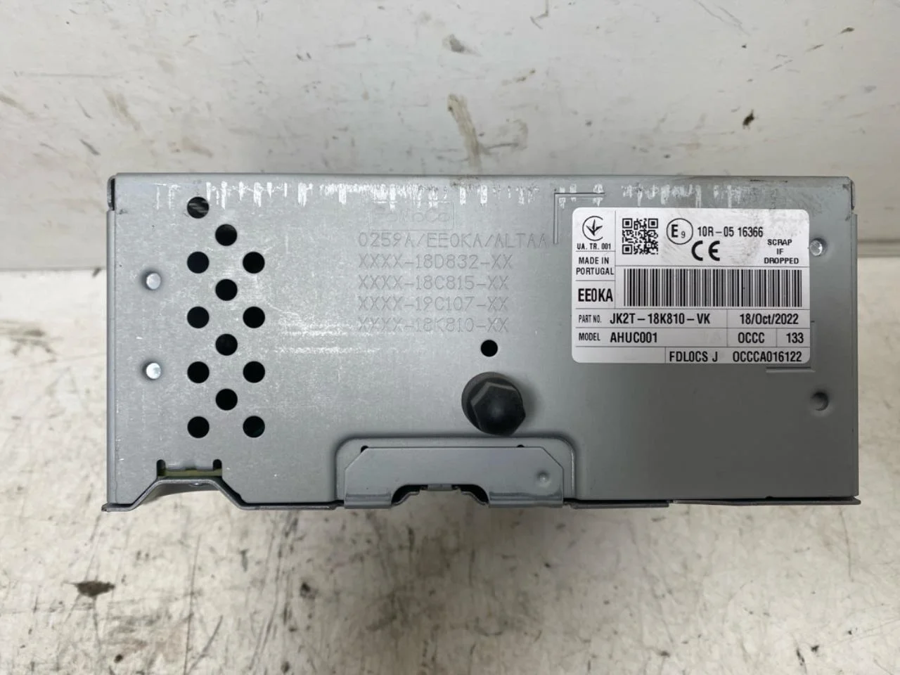 Ford E-TRANSIT 2022- Radio view 3