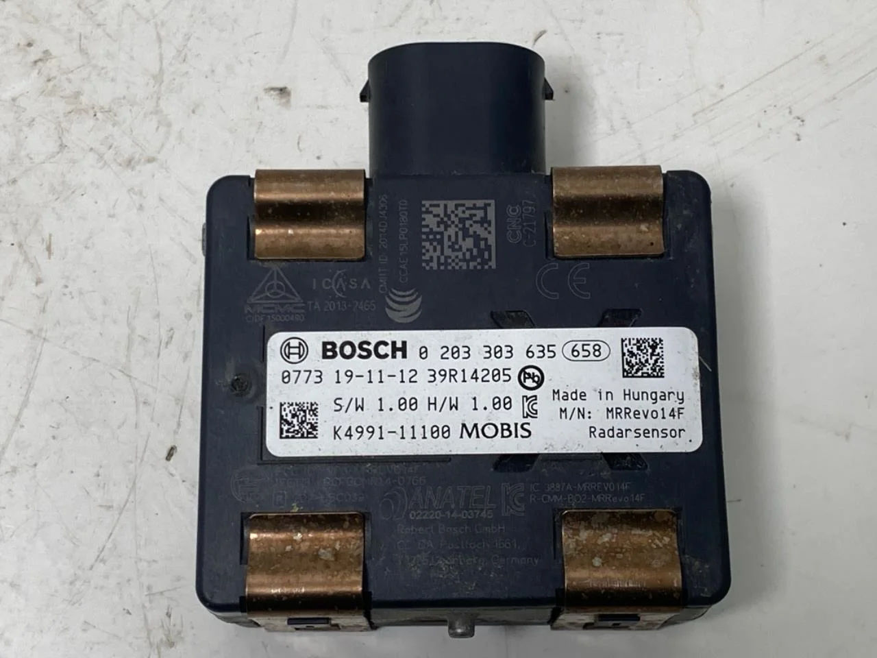 Hyundai KONA / ELECTRIC 2018-23 Adaptive cruise control sensor
