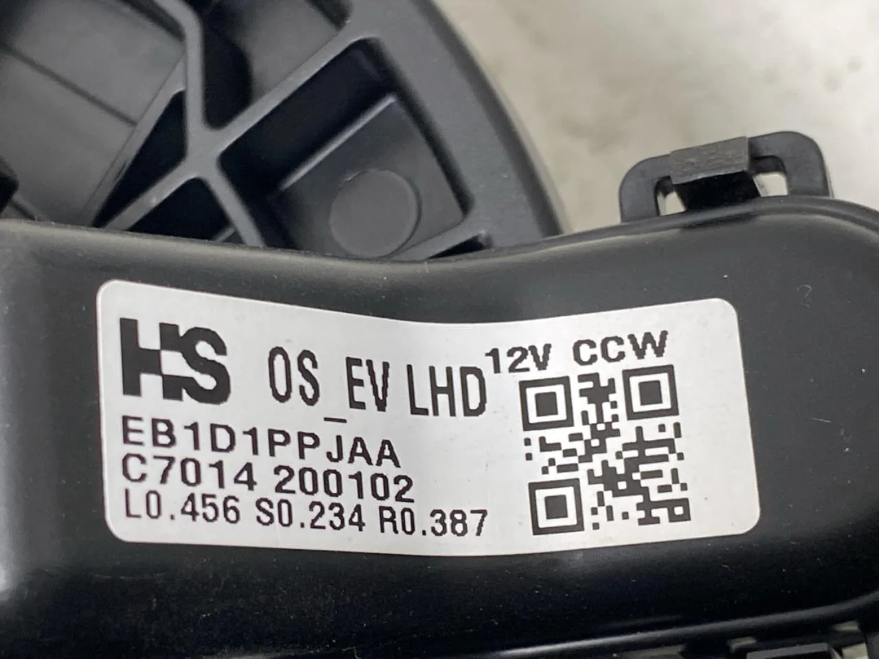 Hyundai KONA / ELECTRIC 2018-23 Fűtésventilátor motor nézet 3