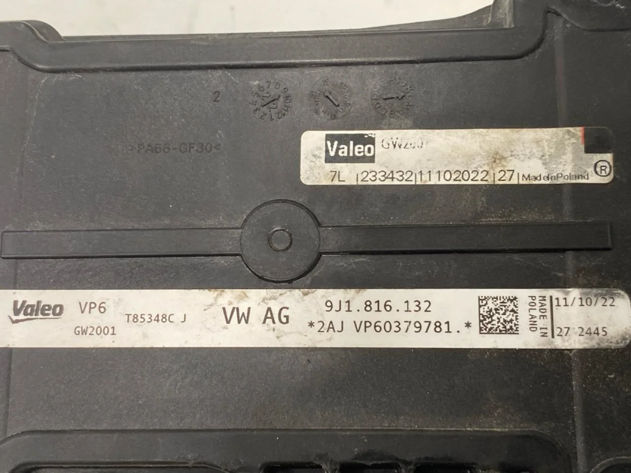 Volkswagen ID.5 2022- Fűtőradiátor, klíma nélkül nézet 3