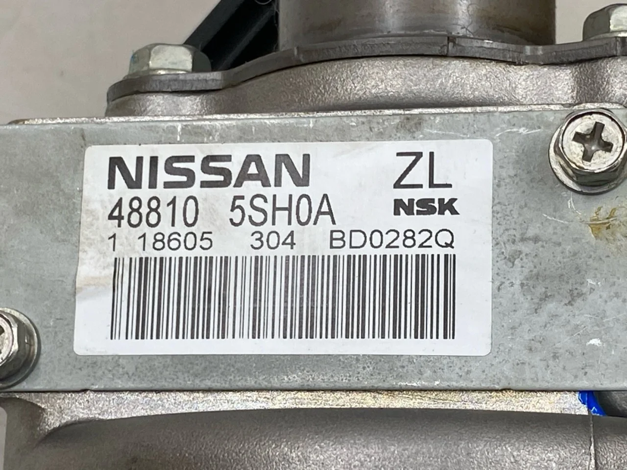Nissan LEAF 2017-24 Kormányoszlop egység szervóval nézet 4