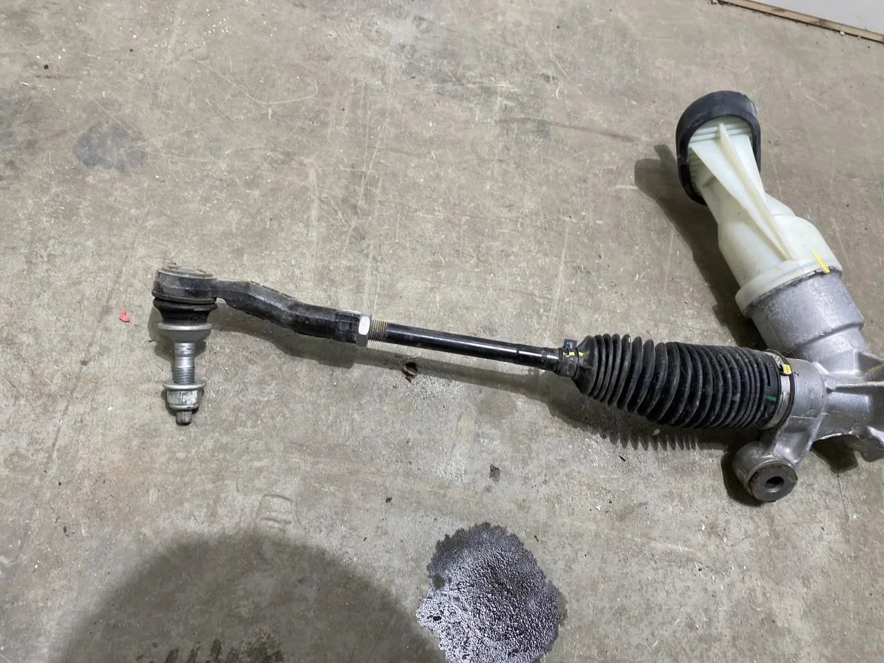 Ford MUSTANG MACH-E 2021- Hydraulic power steering rack view 3