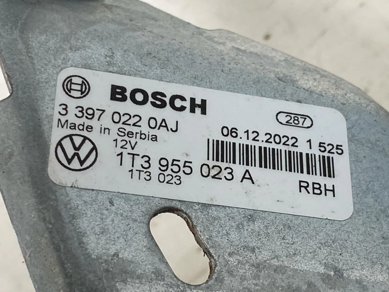 Volkswagen ID BUZZ/CARGO 2022- Mecanism ștergătoare parbriz vedere 3