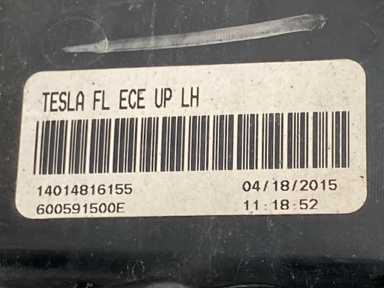 Tesla MODEL S 2013- Cornering / fog lamp view 3