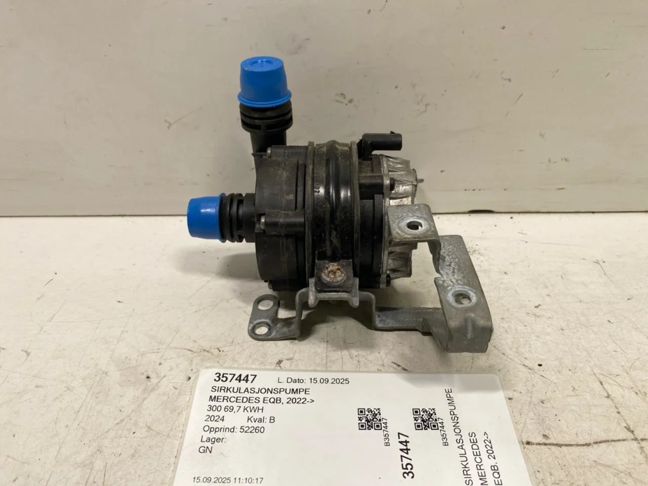 Mercedes EQB X243 2022- Pompă de circulație