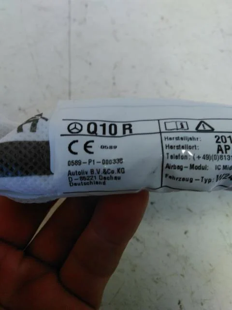 Mercedes B 180-200 W246/W242 2012-19 Légzsák, oldalsó függöny, jobb vedere 2