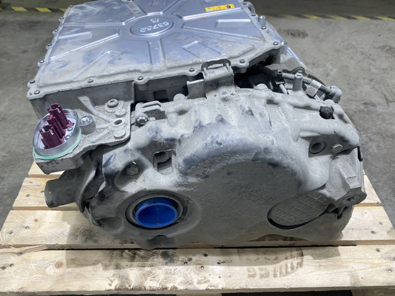Mercedes EQS SUV X296 2022- Elektromos motor, hátsó vedere 4