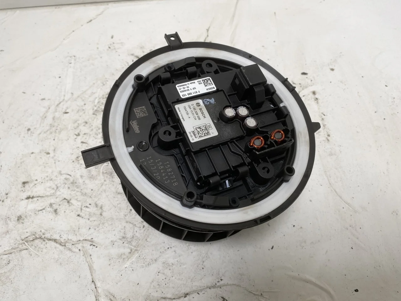 Mercedes EQC 2020- Fűtésventilátor motor view 2