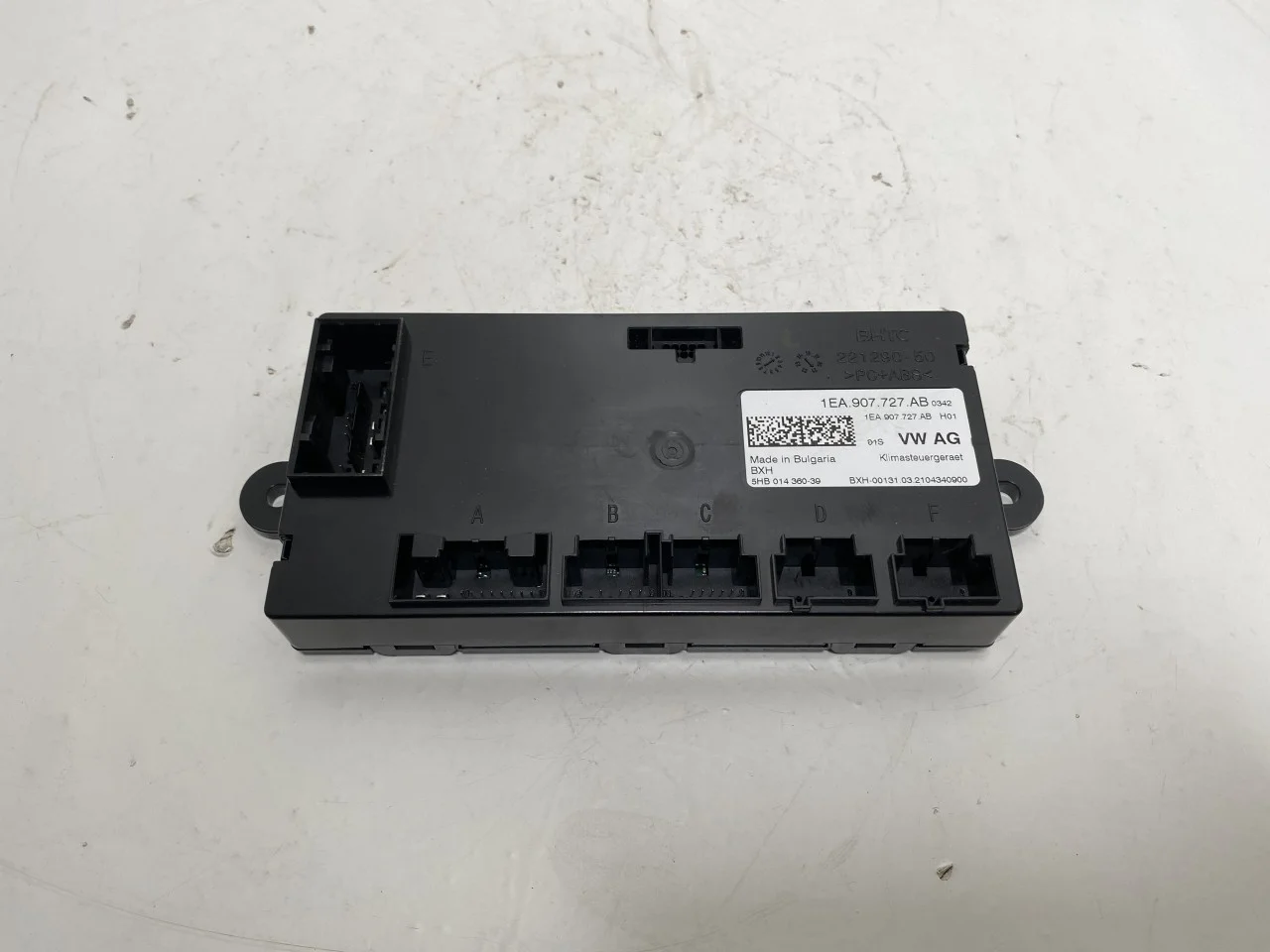 Volkswagen ID.3 2021- Unitate de comandă climatizare