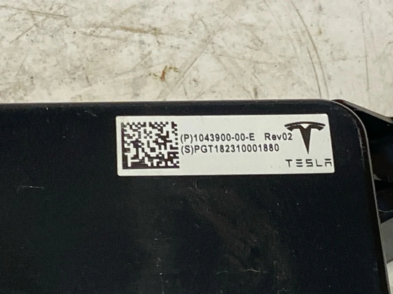 Tesla MODEL X 2016- Unitate de comandă climatizare vedere 3