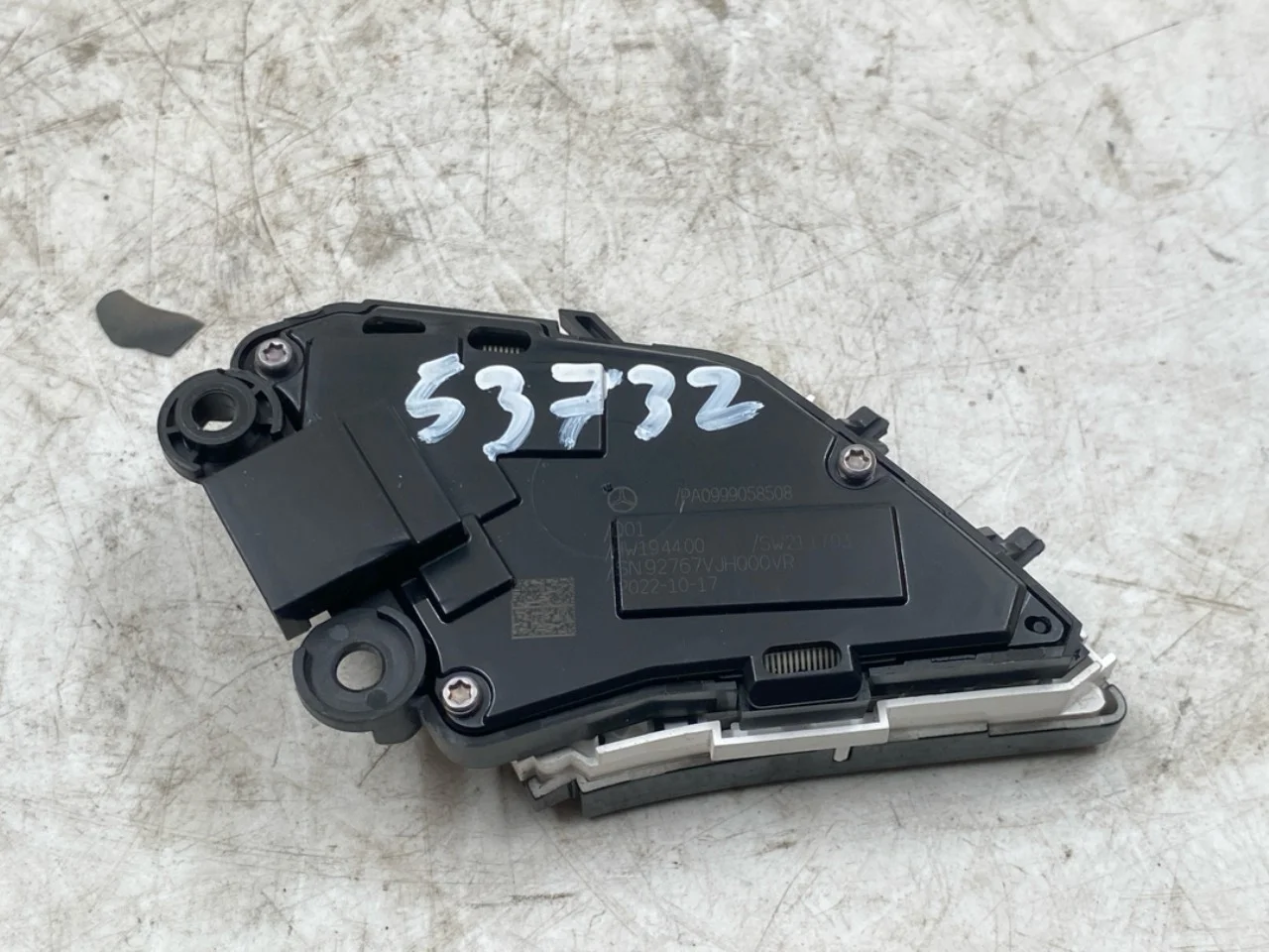 Mercedes EQS SUV X296 2022- Egyéb kapcsolók nézet 2