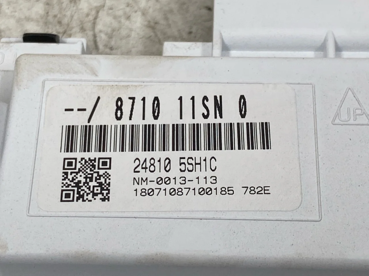 Nissan LEAF 2017-24 Ceasuri bord complete vedere 3