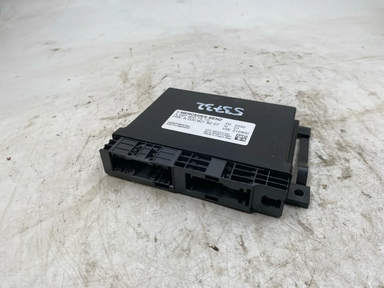 Mercedes EQS SUV X296 2022- Vezérlőegység, egyéb