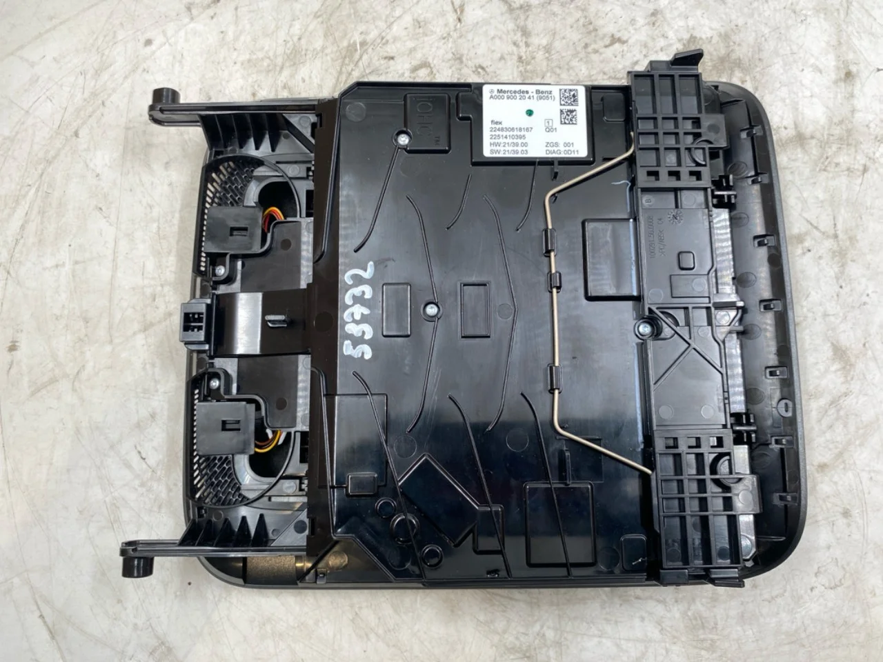 Mercedes EQS SUV X296 2022- Lampă plafonieră interioară vedere 3