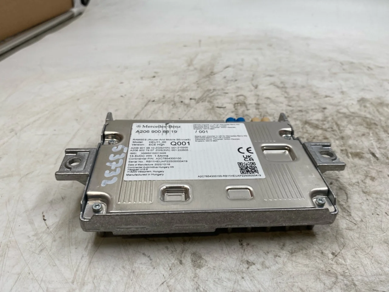 Mercedes EQS SUV X296 2022- Unitate de control, altele vedere 2