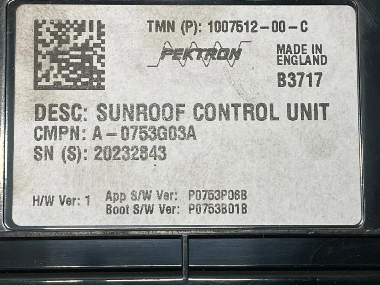 Tesla MODEL S 2013- Unitate de control, trapă vedere 4
