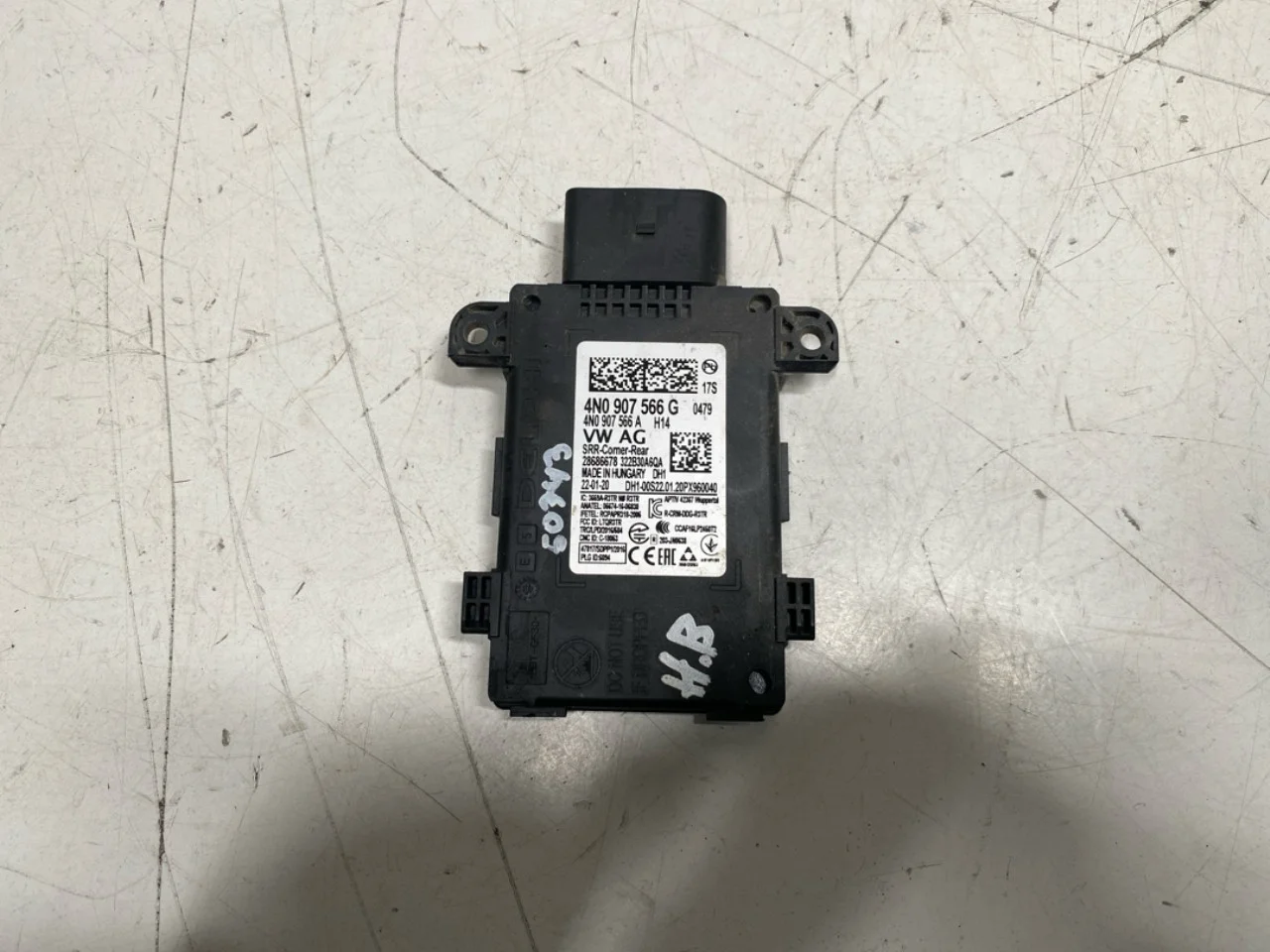 Audi E-TRON, S GE 2019- Active collision protection sensor