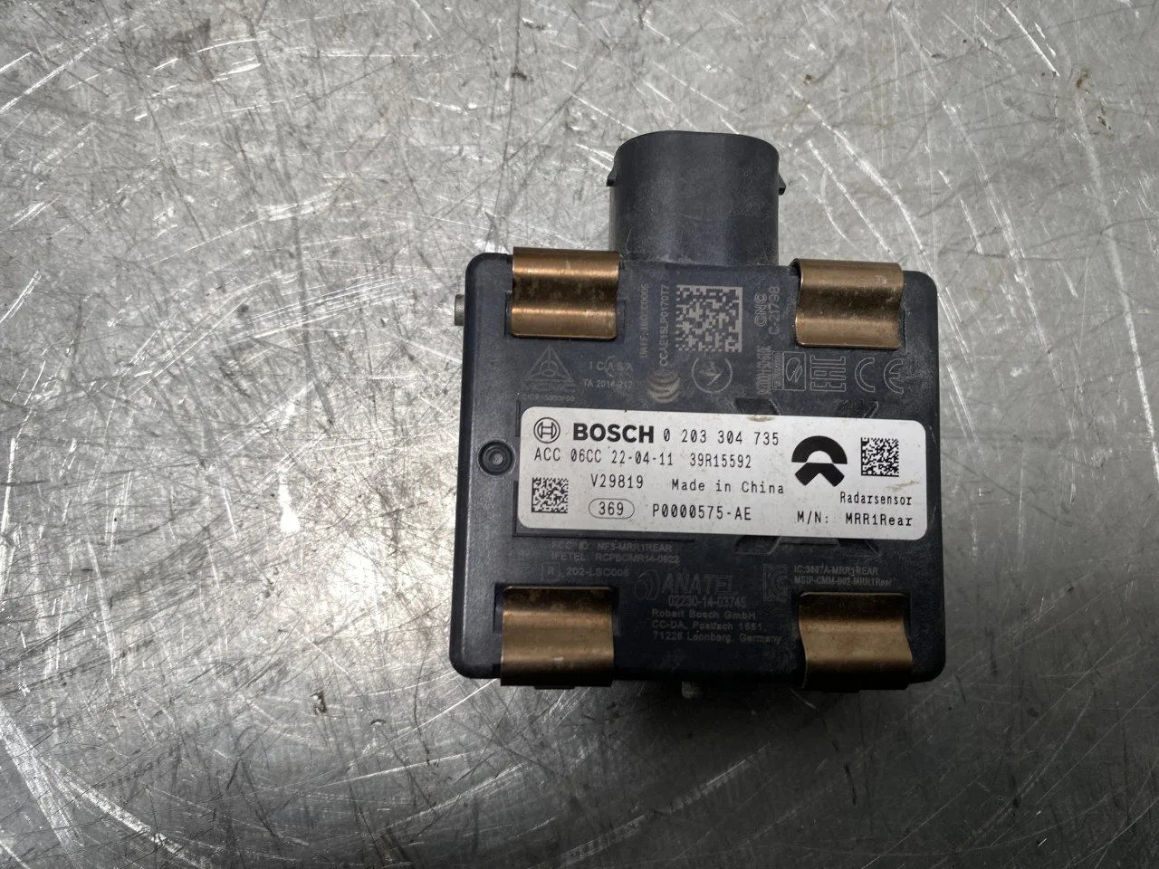 Nio ES8 23-24 Senzor tempomat adaptiv vedere 2