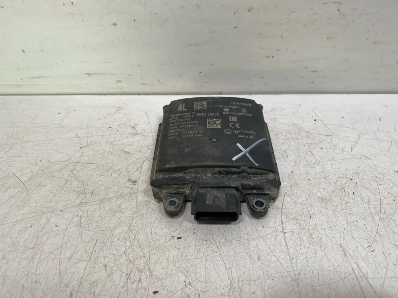 Nissan LEAF 2017-24 Active collision protection sensor