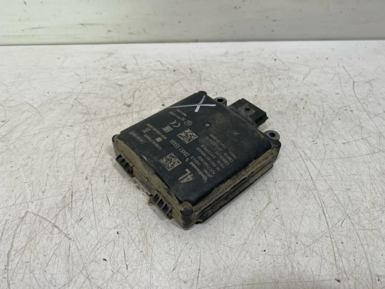 Nissan LEAF 2017-24 Active collision protection sensor view 3