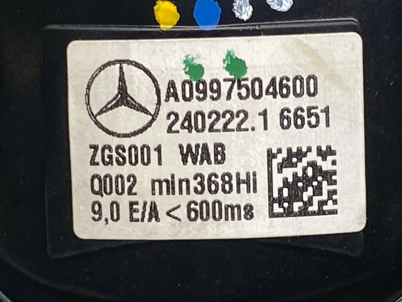 Mercedes EQA H243 2021- Külső kamera vedere 3