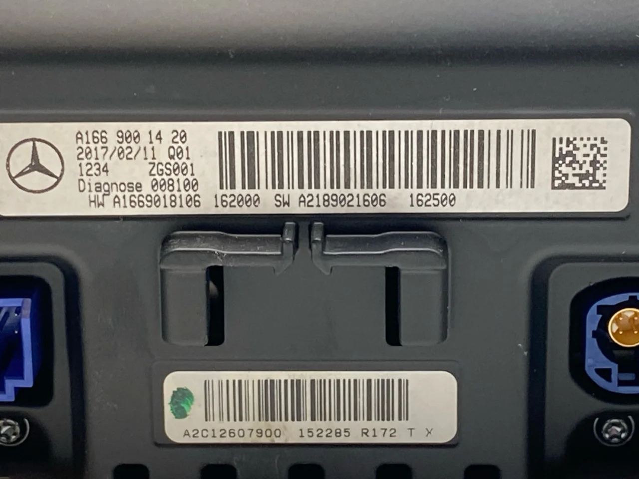 Mercedes B 180-200 W246/W242 2012-19 GPS navigáció vedere 3