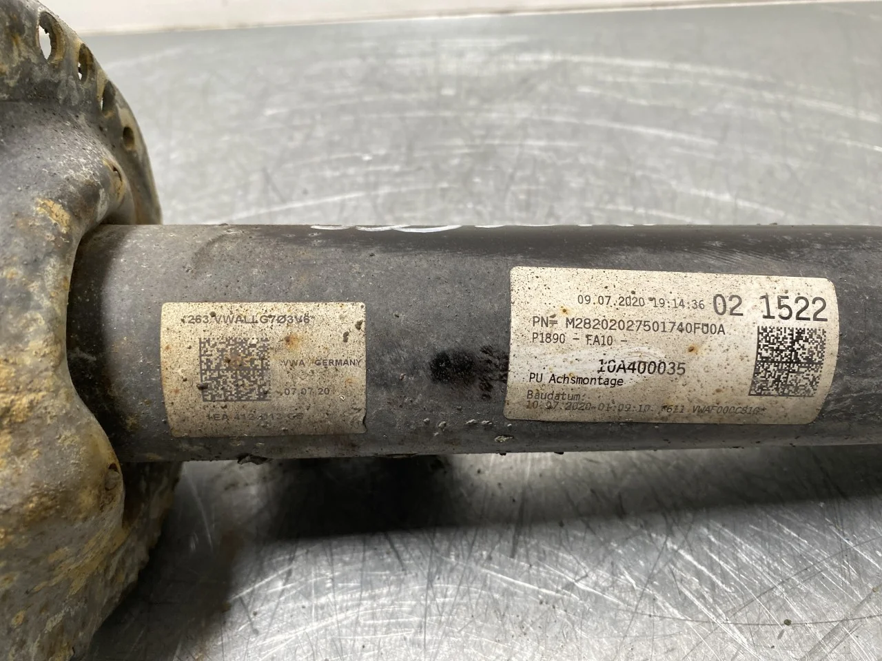 Volkswagen ID.3 2021- Amortizor tip McPherson, față dreapta vedere 3
