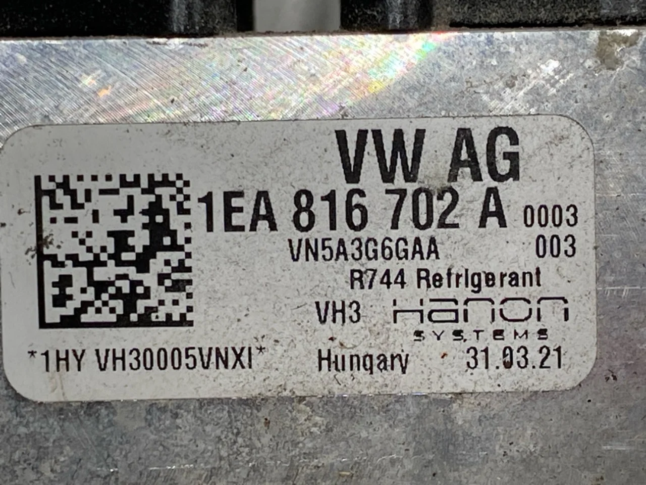 Volkswagen ID.4 2021- Klíma, egyéb vedere 3