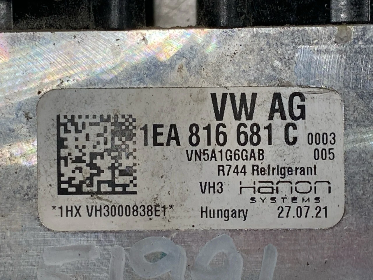 Volkswagen ID.4 2021- Klíma, egyéb vedere 3