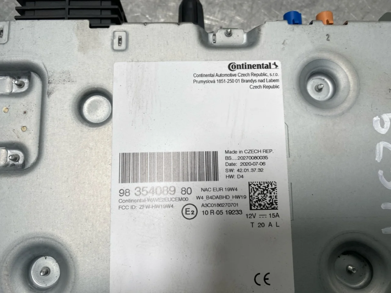 Peugeot 2008/E-2008 2020-> GPS navigáció nézet 2
