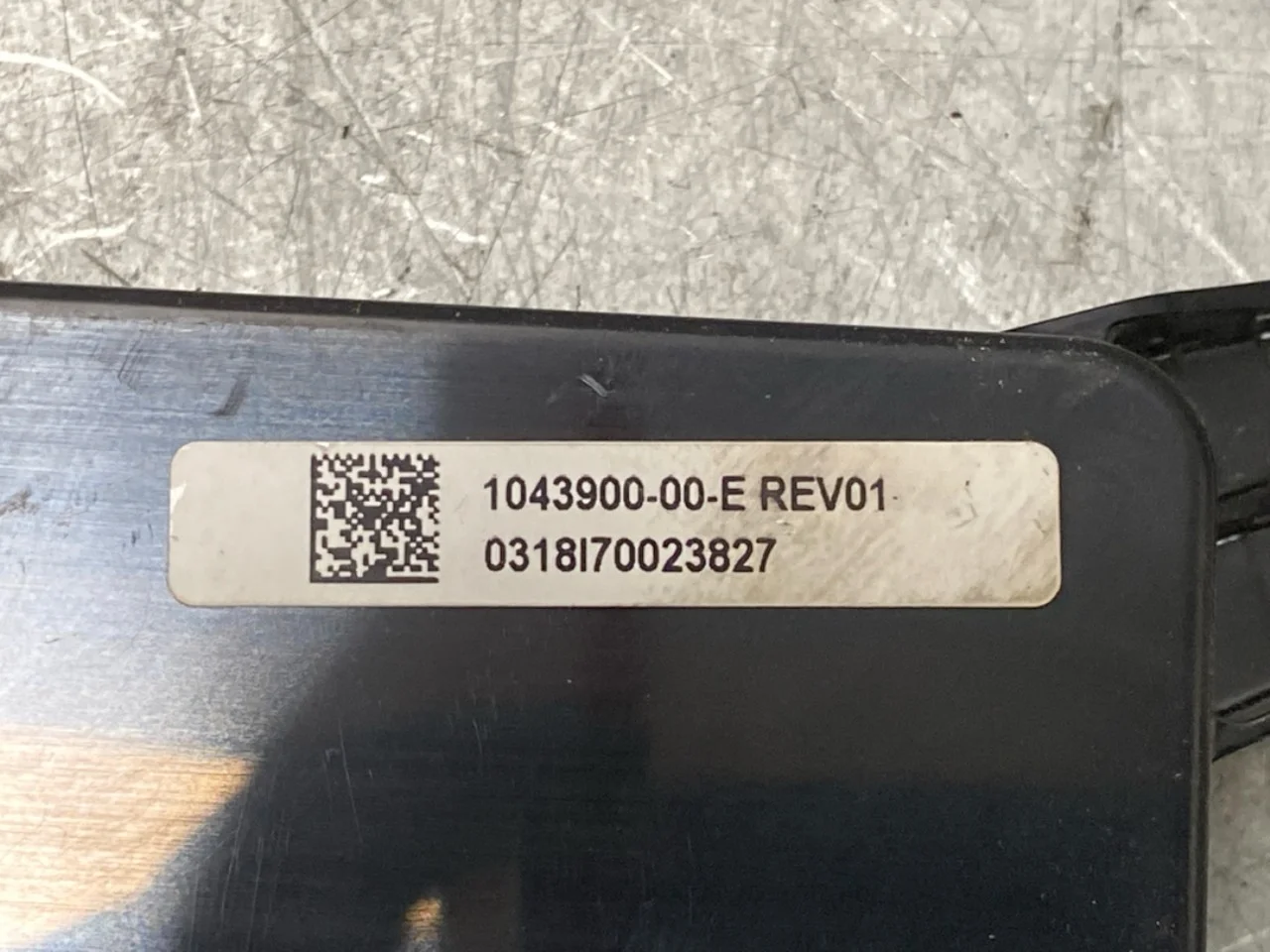 Tesla MODEL X 2016- Vezérlőegység, klíma nézet 3
