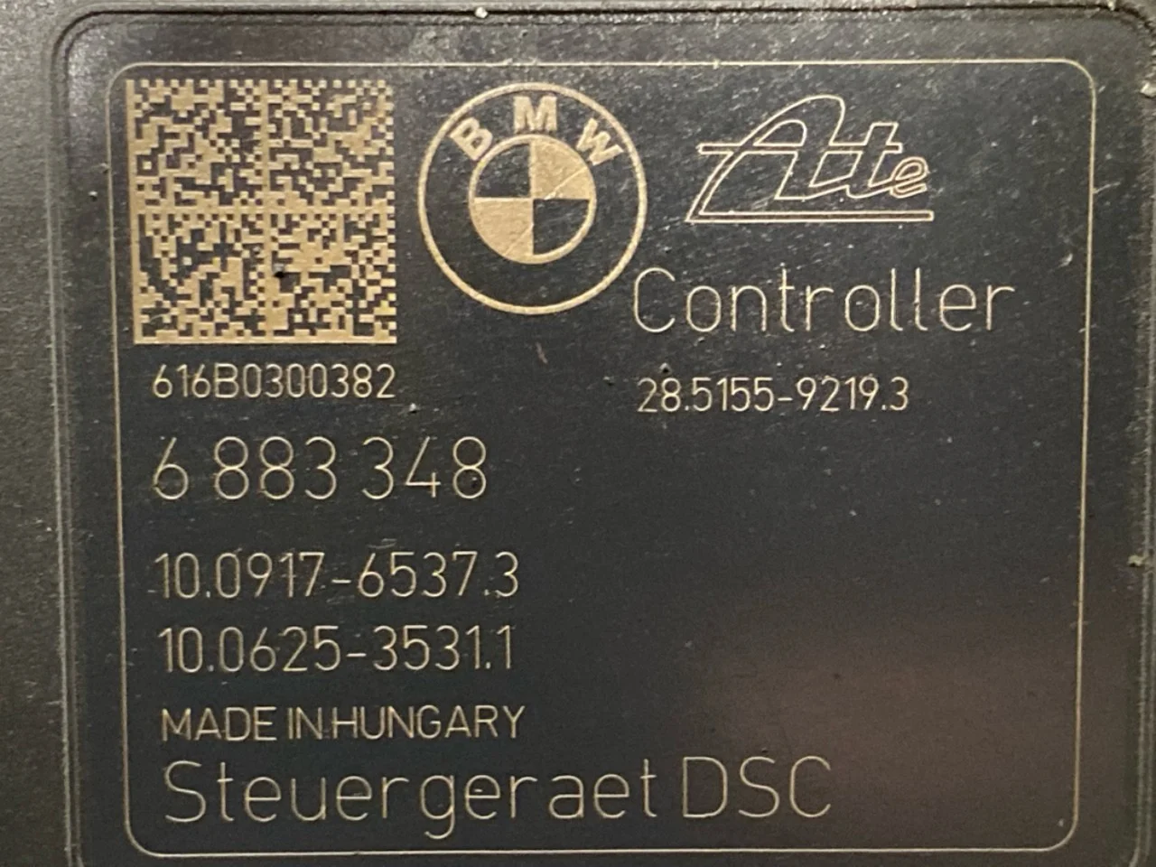 BMW I3 I01 2013-22 Unitate hidraulică ABS vedere 3