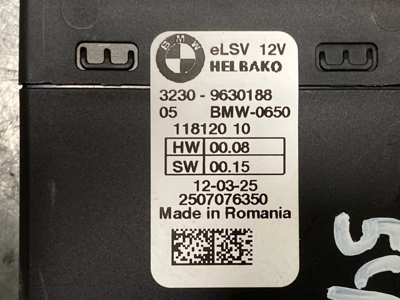 BMW IX 2022- Control unit, power steering view 3
