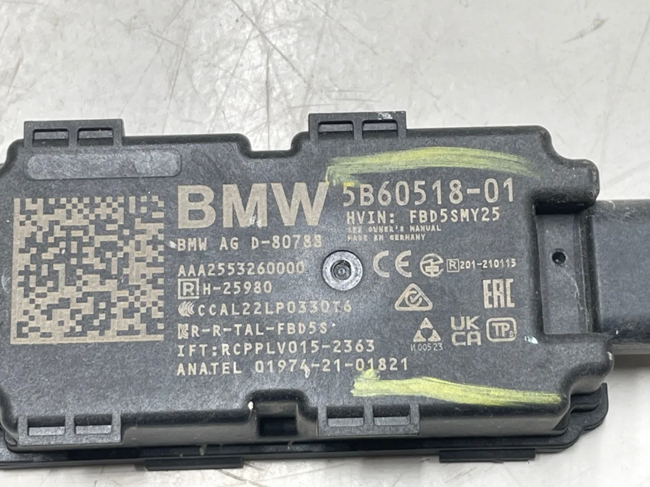BMW IX 2022- Unitate de control, sistem keyless vedere 3