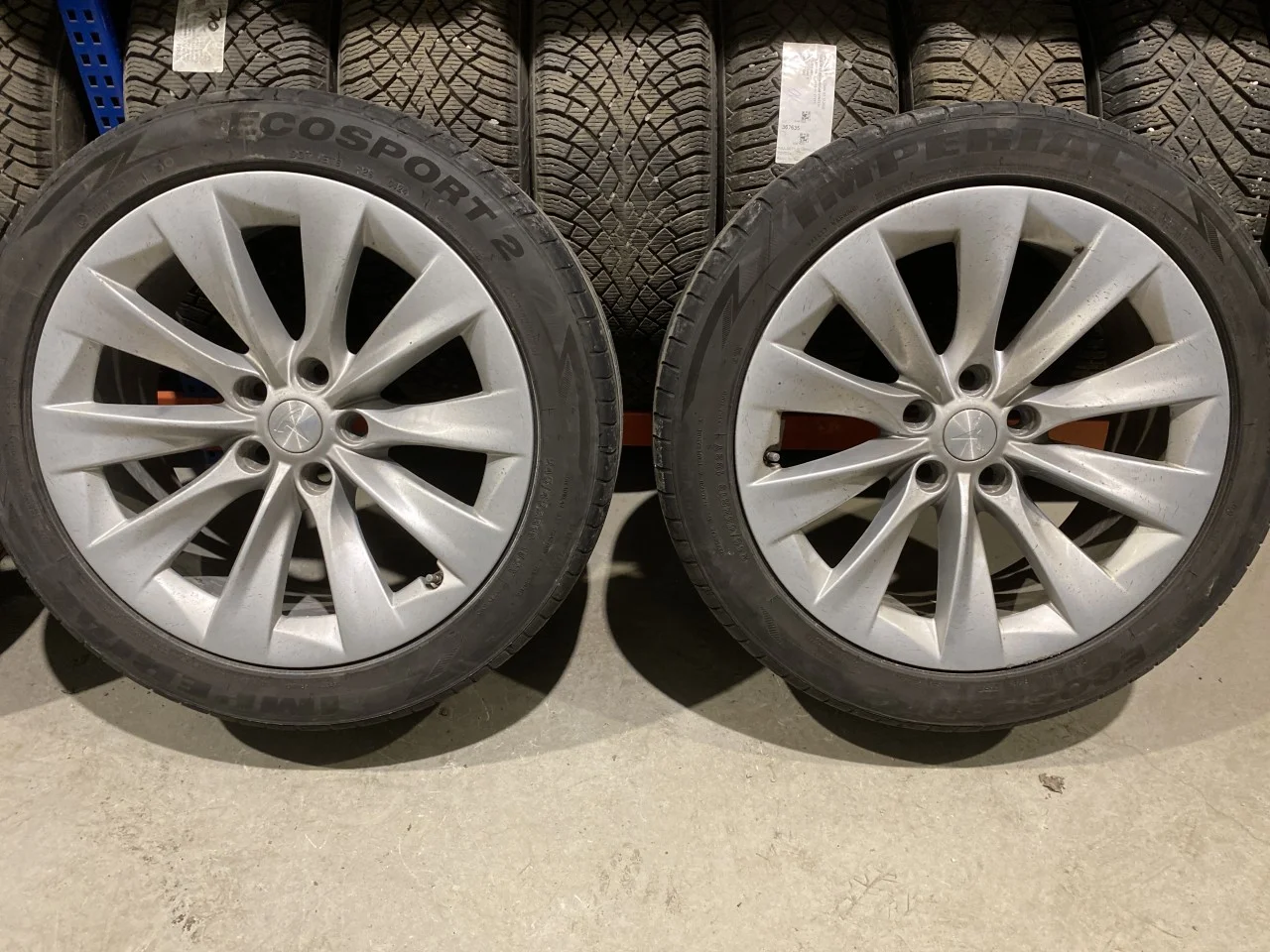 Tesla MODEL S 2013- Kerék nézet 2