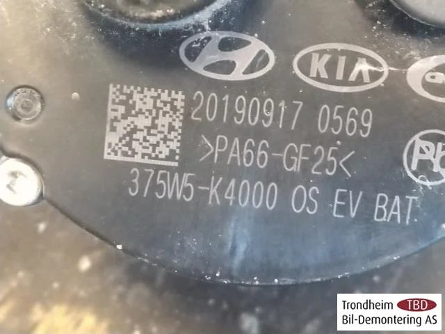 Hyundai KONA / ELECTRIC 2018-23 Keringtetőszivattyú nézet 3