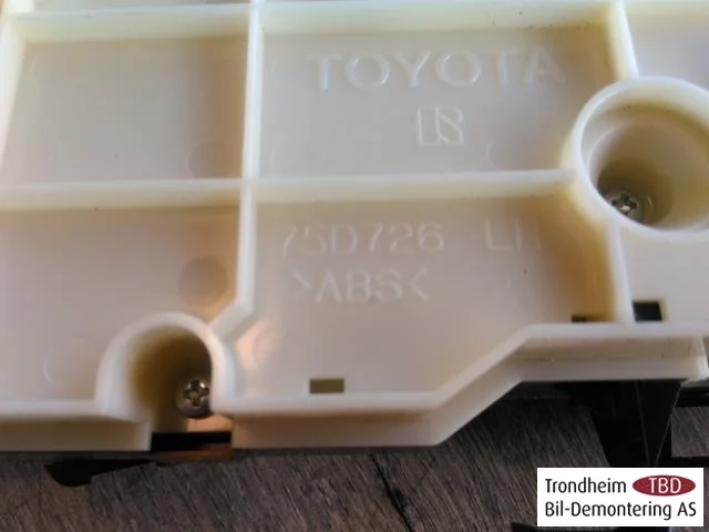 Toyota PRIUS ZVW30 2009-20 Fűtéskezelő egység nézet 3