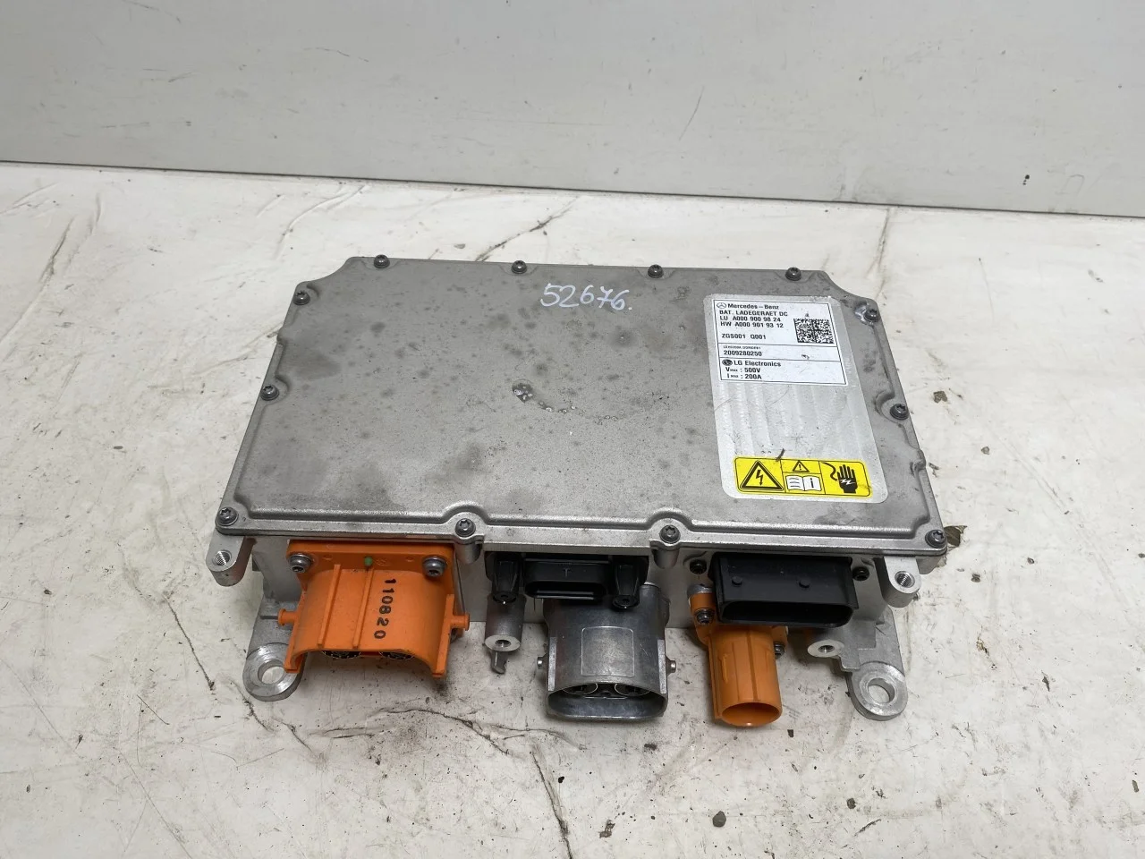 Mercedes EQC 2020- Convertor de tensiune, baterie