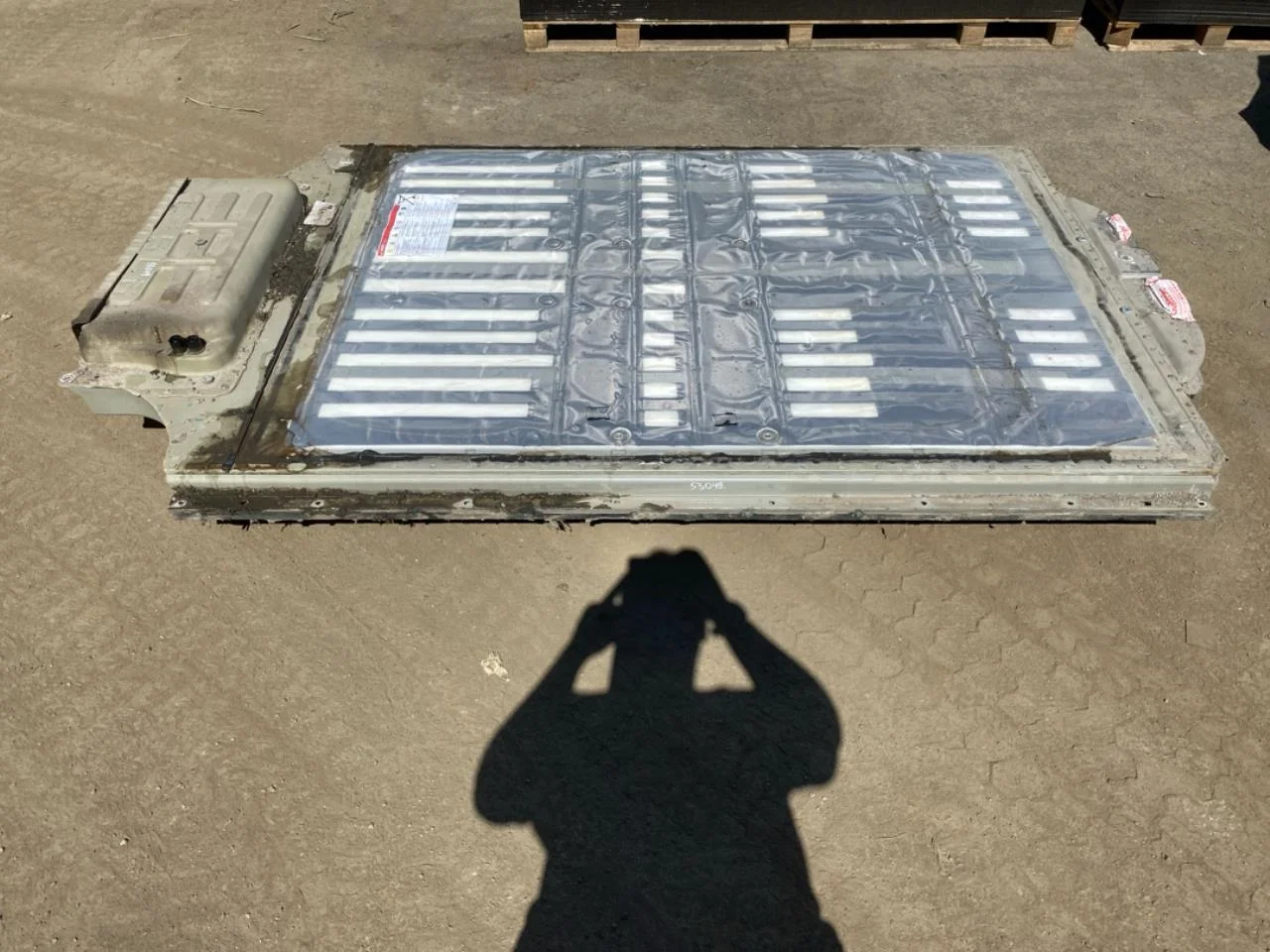 Tesla MODEL S 2013- High-voltage battery view 3