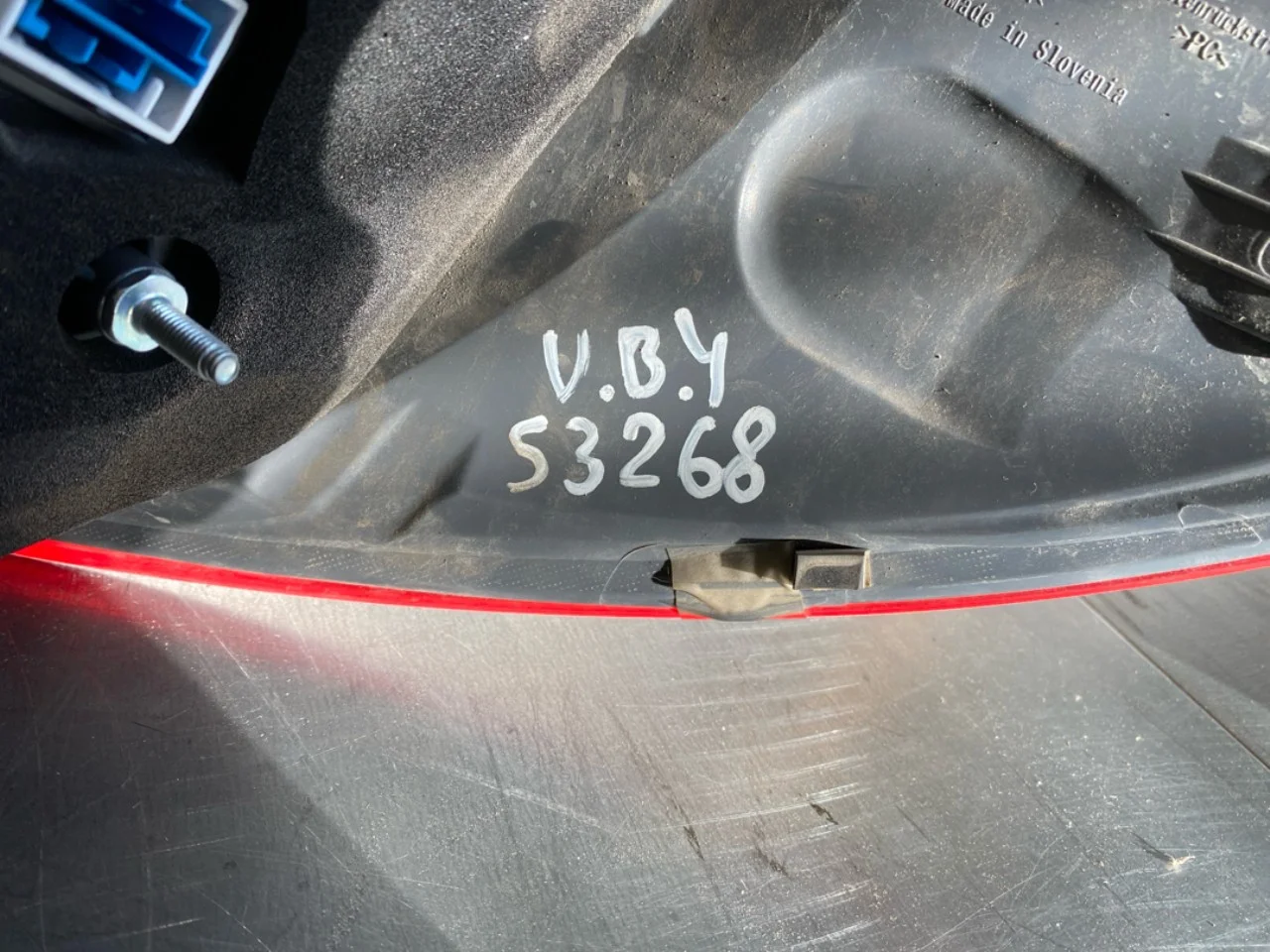 Mercedes B 180-200 W246/W242 2012-19 Left tail light view 2