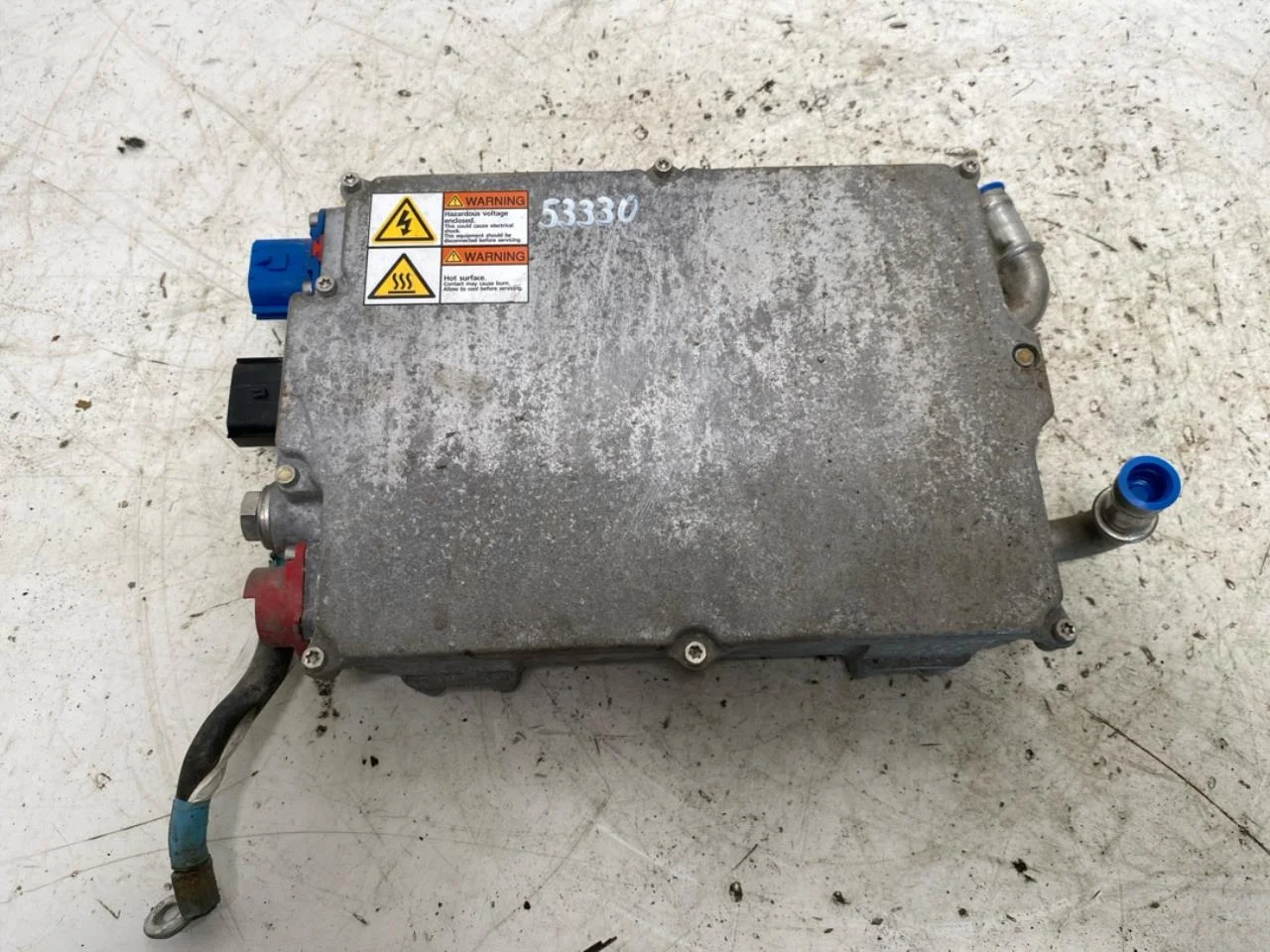 Tesla MODEL S 2013- Voltage converter, battery