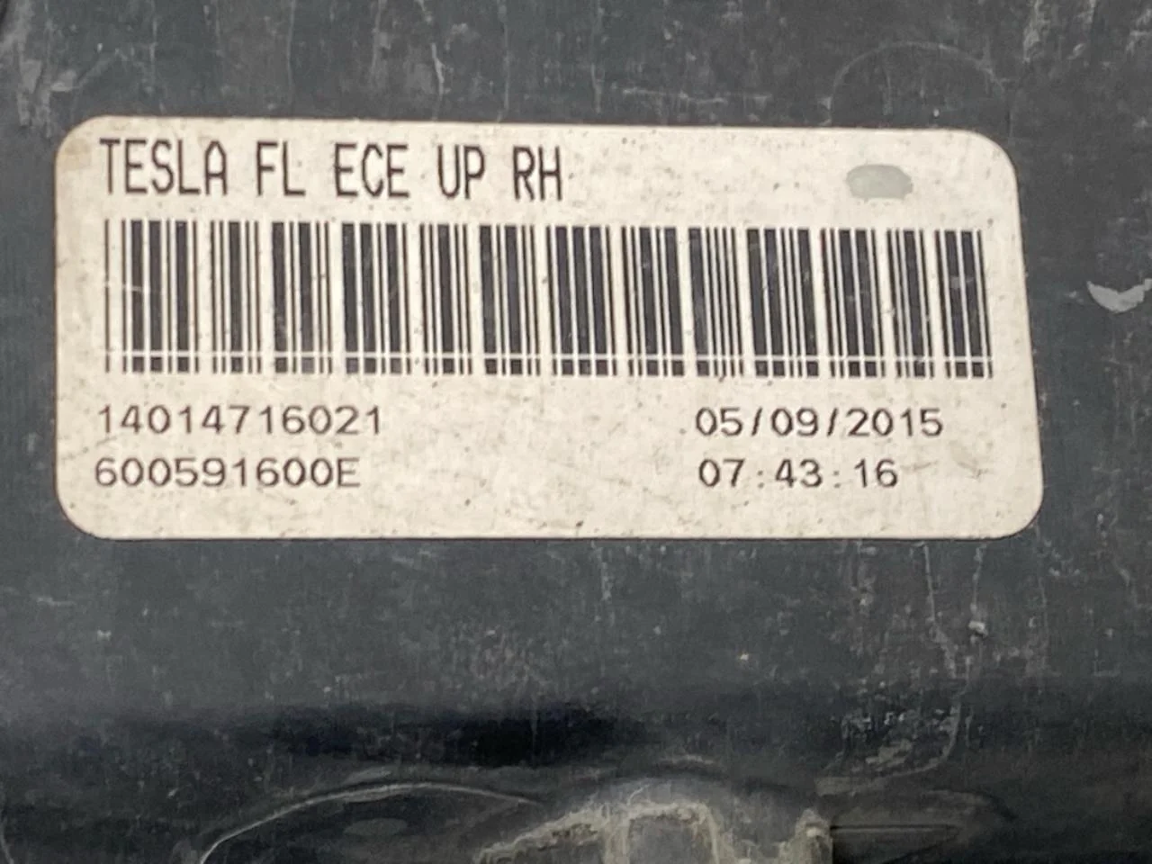 Tesla MODEL S 2013- Kanyar- / ködlámpa nézet 3